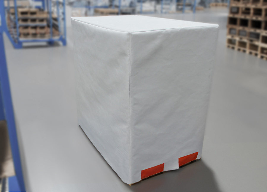 Fire Containment Covers for Pallets and Wire Mesh Boxes